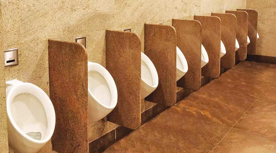 Banagalore international airport Public urinal