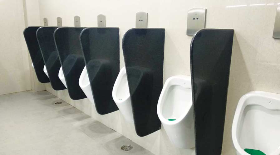 Banagalore international airport Public urinal