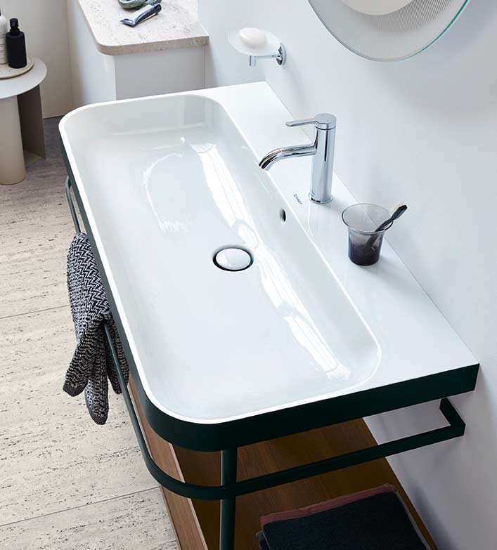 Designer furniture washbasin by Duravit