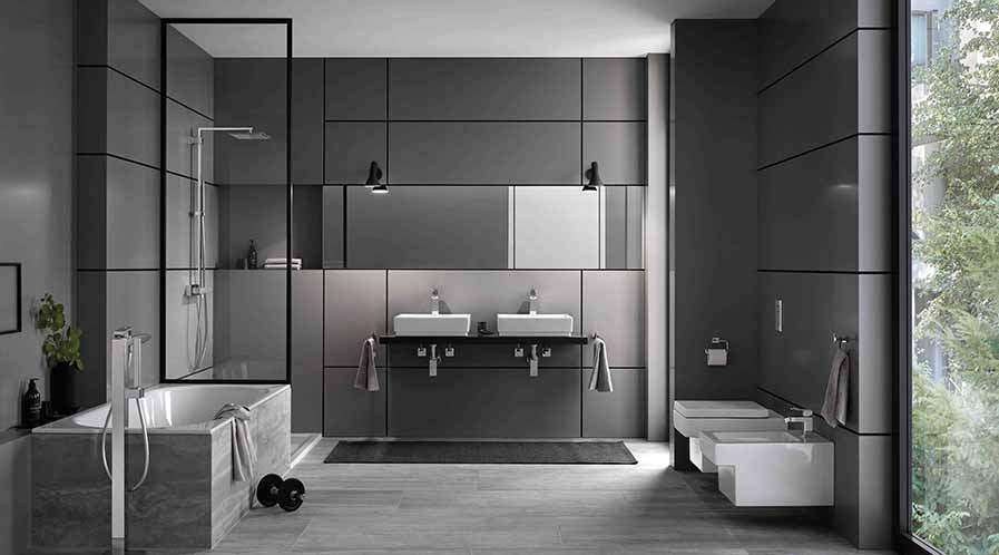 Minimalistic Chic Bathroom Fixtures