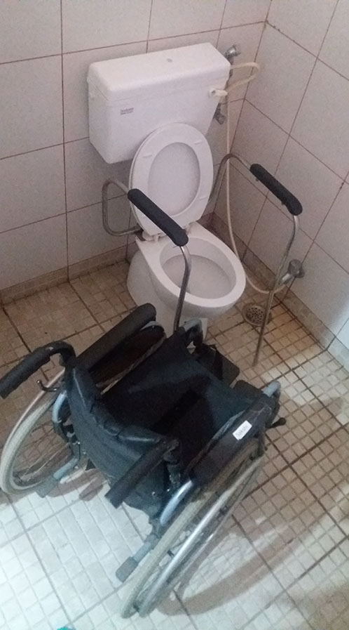 Disabled washroom dimensions