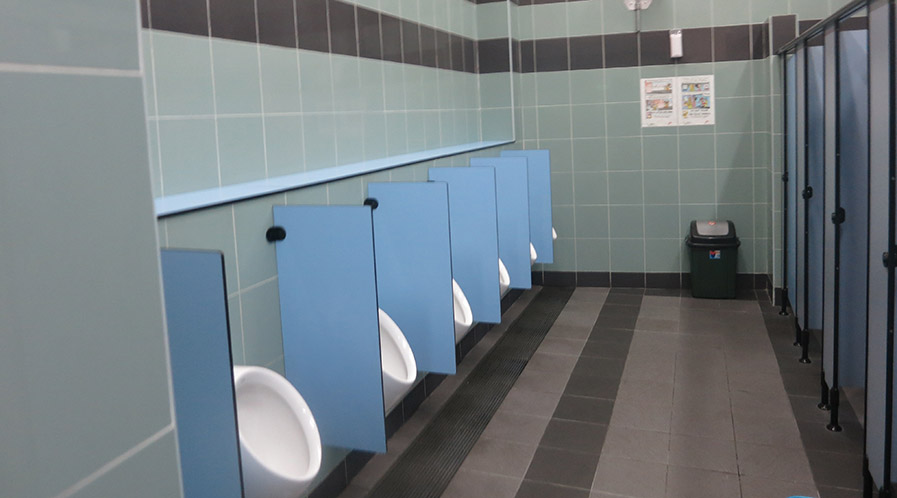 Public restroom planning