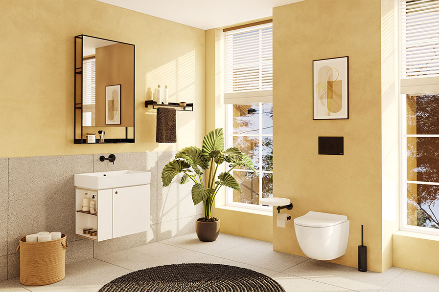 Archiplan collection by vitra for small bathrooms