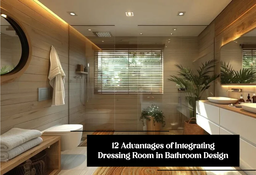 Advantages of Integrating Dressing Rooms in Bathroom Design