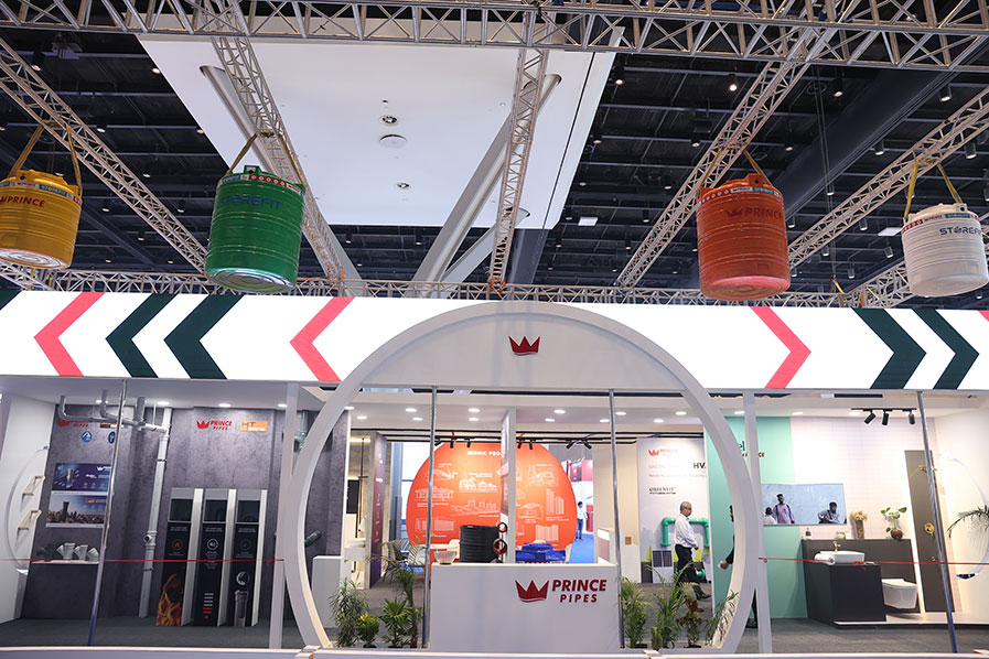 Prince Pipes Showcases Plumbing Excellence along with Sustainability at Plumbex India 2024