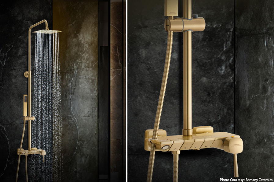 Diamante Shower Column by Somany Ceramics