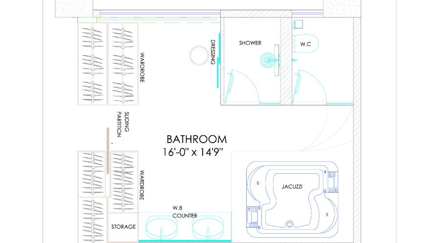 Bathroom Layout